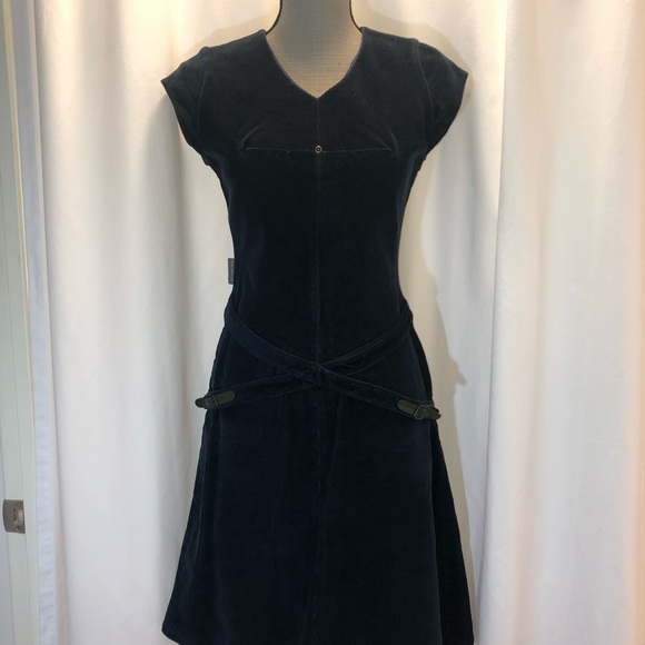 Geek Boutique Blue corduroy dress - Picture 3 of 12